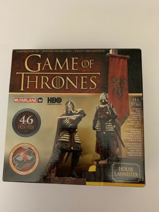 House Lannister Banner Pack Game Of Thrones Construction Set Got Mini Figures