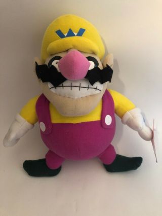 2004 Wario Plush From Kellytoy 13” With Hang Tag