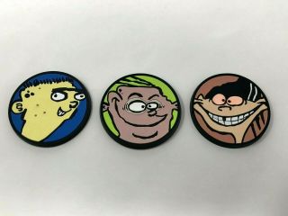 1998 Cartoon Network Ed Edd N Eddy Collectible Rubber Coaster Saucer Drink Cup