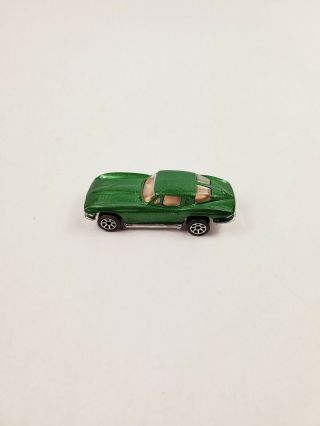 Vintage 1979 Mattel Hot Wheels ‘63 Split Window Corvette Stingray Green