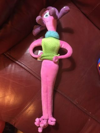 Disney Store Monsters Inc Celia Mae Pink & Purple Plush Toy Doll 15”