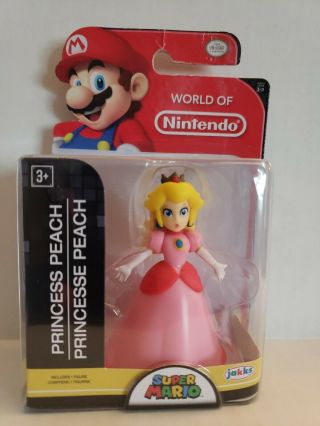 World Of Nintendo Princess Peach Action Figure