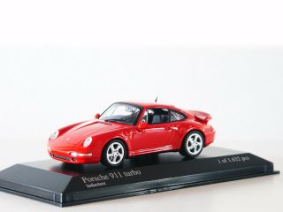 Porsche 911 (993) Carrera Turbo Guards Red Minichamps 1/43