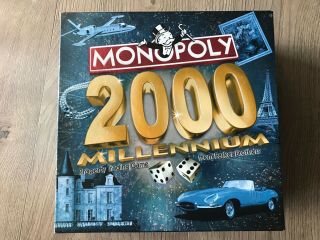Monopoly Millenium Edition 100 Complete.  Open But Never Played.
