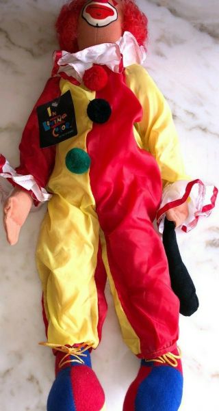 In Living Color Homie The Clown Plush Doll 1992 Fox Tv Nwt Rare Htf