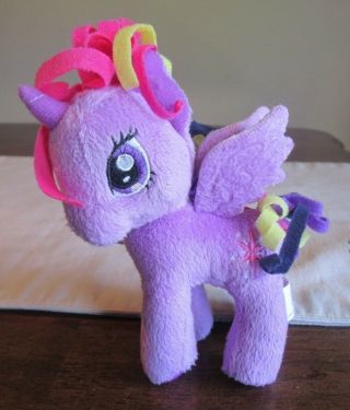 My Little Pony Hasbro Twilight Sparkle Unicorn G4 2014 Stuffed Plush Toy 6 "