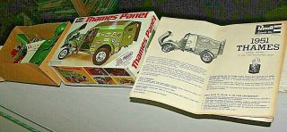 Thames Panel Truck Drag Racing Gasser Revell Model Kit H - 1344 Rare 1970s Release