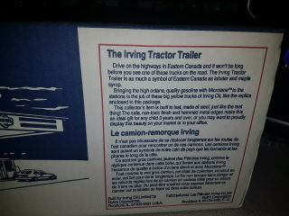Irving tanker van nib 1/16 toy nylint ertl ?? 3