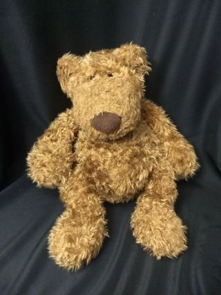 Vtg 12 " Gund Schlepp 6468 Brown Teddy Bear Plush Stuffed Animal Toy Shaggy Lovey