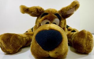 Equity Cartoon Network 2000 Scooby Doo 26 " Talking Stuffed Plush Toy Vgc