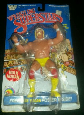 Ljn Toys Hulk Hogan Partially Unsealed Wwf Wrestling Superstars Wwe