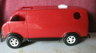 Vintage Gay Toys Inc.  Red Van Item No.  710 Made In The U.  S.  A.