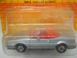 Matchbox Cadillac Allante Silver MB72 (1) 2