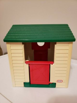 Vintage Little Tikes Dollhouse Sized Cozy Cottage Playhouse Mini Size For Dolls
