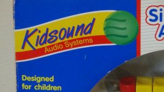 Vintage Kidsound Cassette Player Recorder with Microphone with box 3