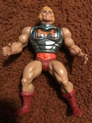 Mattel Masters Of The Universe He Man Battle Armor Action Figure 1985 Motu
