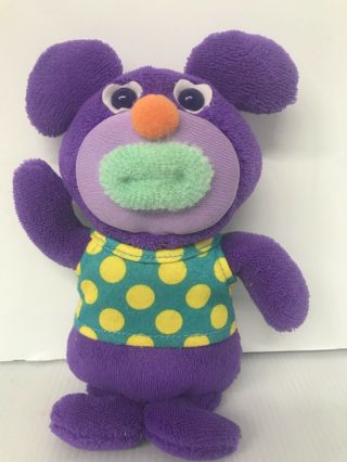 Sing - A - Ma - Jig Fisher Price Mattel Purple Plush Toy Infant Sound Mouth Opens 2010