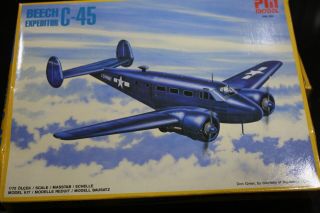 1/72 Pm Model Beech C - 45 Expeditor U.  S Navy Wwii Detail Model Pm - 304