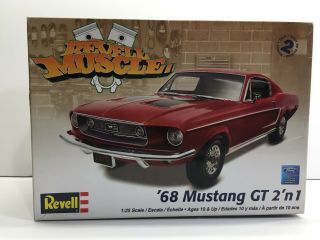 Revell 1:25 Scale 1968 Ford Mustang Gt 2 