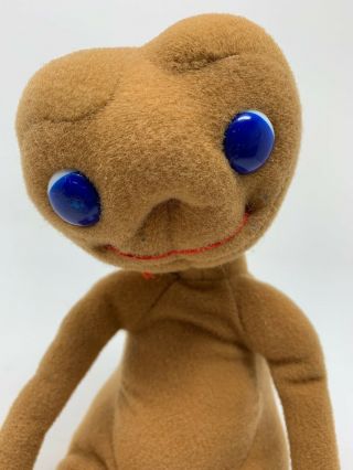 Vintage 80s ET Stuffed Animal Plush Doll Showtime 7” Extra Terrestrial Movie A4 2