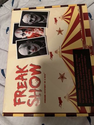 Murder Mystery In A Box - Freak Show,  The Mystery Experiences Co.