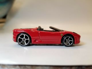 Hot Wheels Ferrari F430 Spider Red 2011 Thrill Racers Highway Loose Read Desc