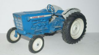 Ford Model 4000 Ertl Usa Diecast Farm Tractor With Rubber Tires