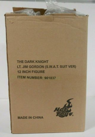 Hot Toys The Dark Knight 1/6 scale figure LT Jim Gordon SWAT 901837 112519DBHT 2