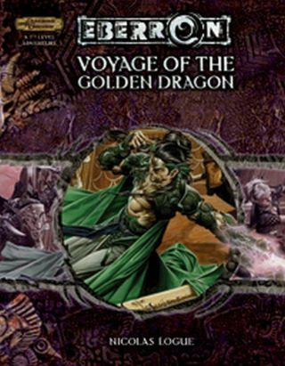 1x Eberron: Voyage Of The Golden Dragon Used/fine Products - D&d 3.  5e (3.  5)