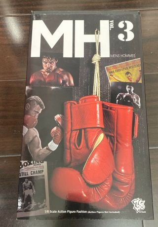 Zcwo Mens Hommes Vol.  3 Mh3 1/6 Boxing Accessories & Diorama,  Missing Jeans Boots