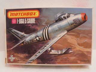 Matchbox F - 86a/5 Sabre 1/72 Scale 2 Color Kit (sb8)