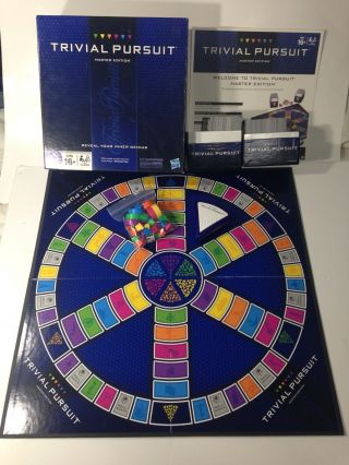 2009 Hasbro Trivial Pursuit Master Edition Board Game For Adults Ages 16,