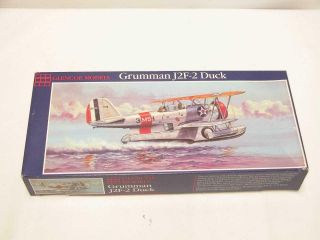 1/48 Glencoe Models Grumman J2f - 2 Duck Plastic Scale Model Kit Parts