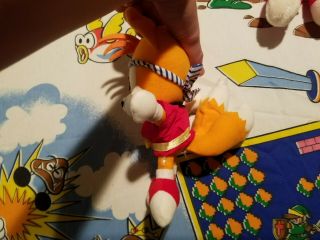 RARE SEGASonic Sonic the Hedgehog Fighter Karate Tails Plush Doll Toy SEGA 2