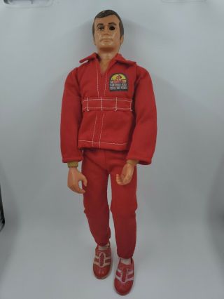 Vtg 1975 Kenner Six Million Dollar Man Figure Doll Steve Austin Bionic