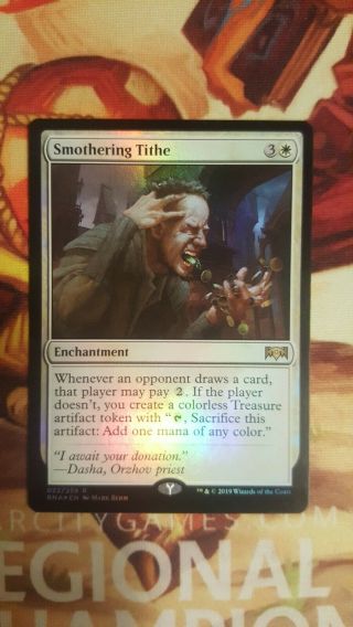 Smothering Tithe Foil Magic The Gathering Mtg Card - Rva - $50,