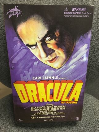 Sideshow 12 " Dracula Bela Lugosi Nib Universal Studios Monsters Figure 2001