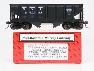 Ho Intermountain T452901 - 02 Nyc York Central 2 - Bay Hopper 850258 Rtr Model