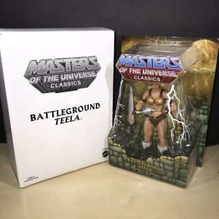 Battleground Teela Motu Action Figure - Masters Of The Universe