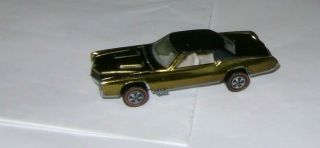 1968 Hot Wheels Redline Metallic Olive Custom Eldorado W/white Int Usa C8 To C8,