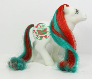 My Little Pony G1 Merry Treat Christmas Xmas Santa Decoration 1980s Old Usa Mlp