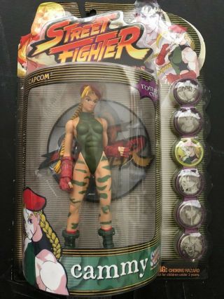 Street Fighter Cammy Round One Alpha Action Figure Sf295000 Nos 1999 Nib