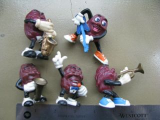 1988 California Raisins 5 Players From The Band