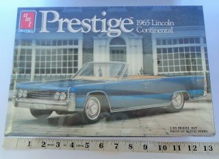 1/25 Vintage 1986 Amt Model Car Kit 1965 Lincoln Continental Prestige Box