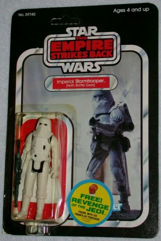 Star Wars Esb 48bk 1982 Imperial Stormtrooper (hoth Battle Gear) Kenner 39740