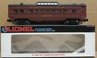 Lionel 6 - 16000 Prr/pennsylvania Vista - Dome Passenger Car O - Gauge