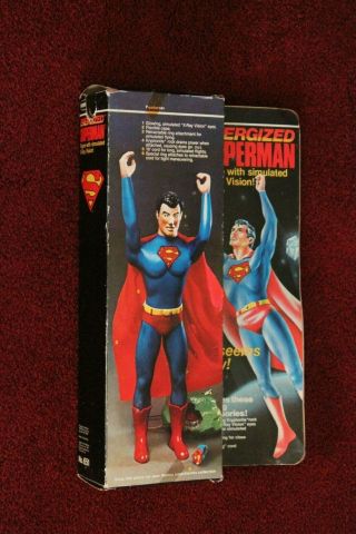 Vintage 1979 Remco Energized X - Ray Vision Superman