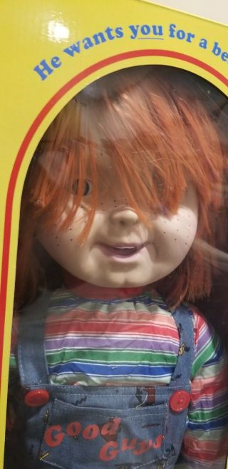 Spirit Halloween Child ' s Play Good Guys Life Size Chucky Doll 2