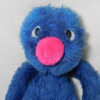 Knickerbocker Grover Muppet Plush Sesame Street 24 " Vintage Stuffed Toy