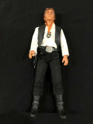 Vintage 1978 Kenner Star Wars Han Solo 12 Inch 100 Complete (medal) &